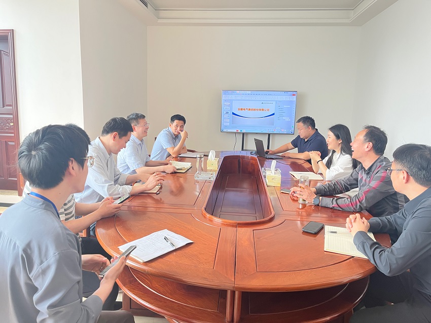 包河区委常委副书记刘登银一行光临安徽yl永利集团走访调研