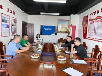 上海电气新能源总经理陈晨一行光临安徽yl永利集团